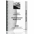 Aftermarket Operator's Manual for Jaeger 125 Air Compressor Models A & B RAP77898